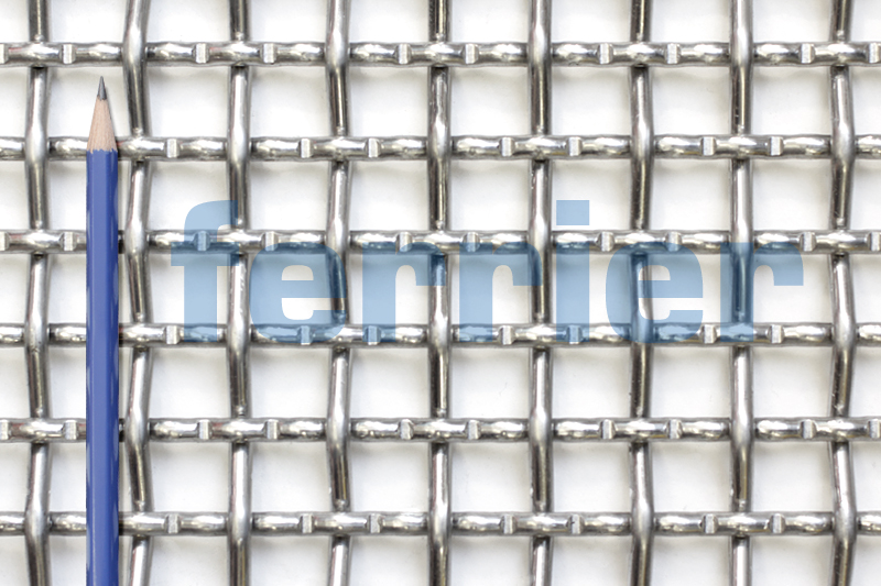 Ferrier alum 2 x 2 mesh x .125 weavemesh