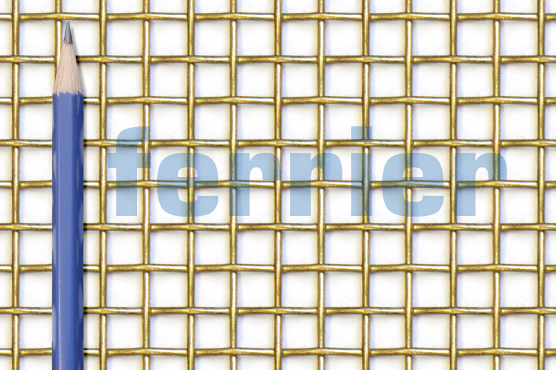 Ferrier brass 4 x 4 mesh x .047 weavemesh