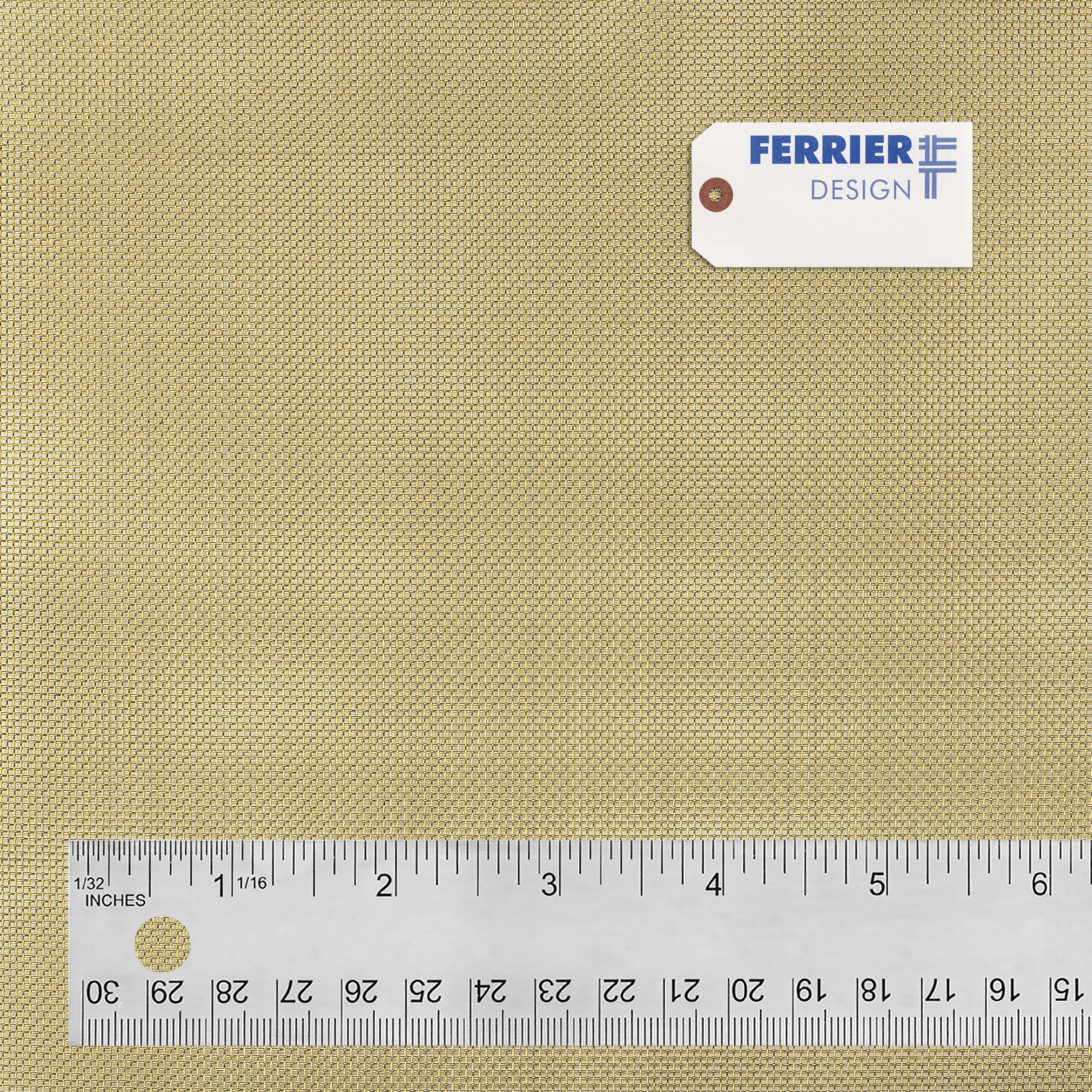 Ferrier brass 24 x 24 mesh x .014 weavemesh