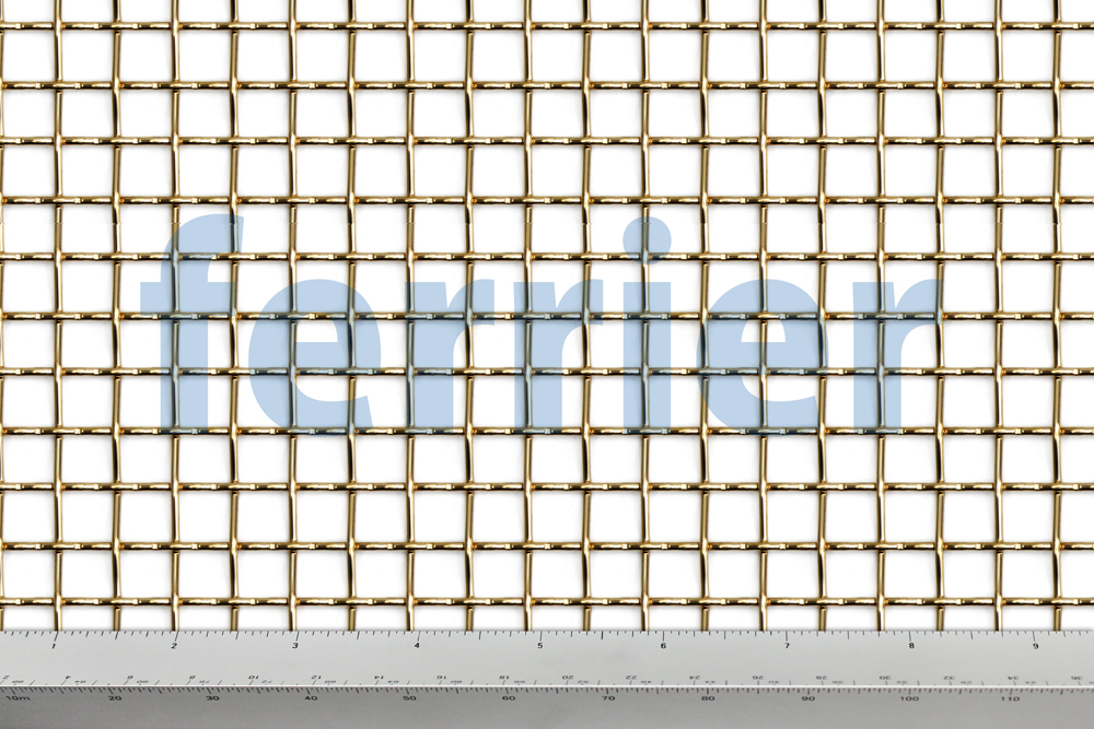 Ferrier bronze 2 x 2 mesh x .080 weavemesh