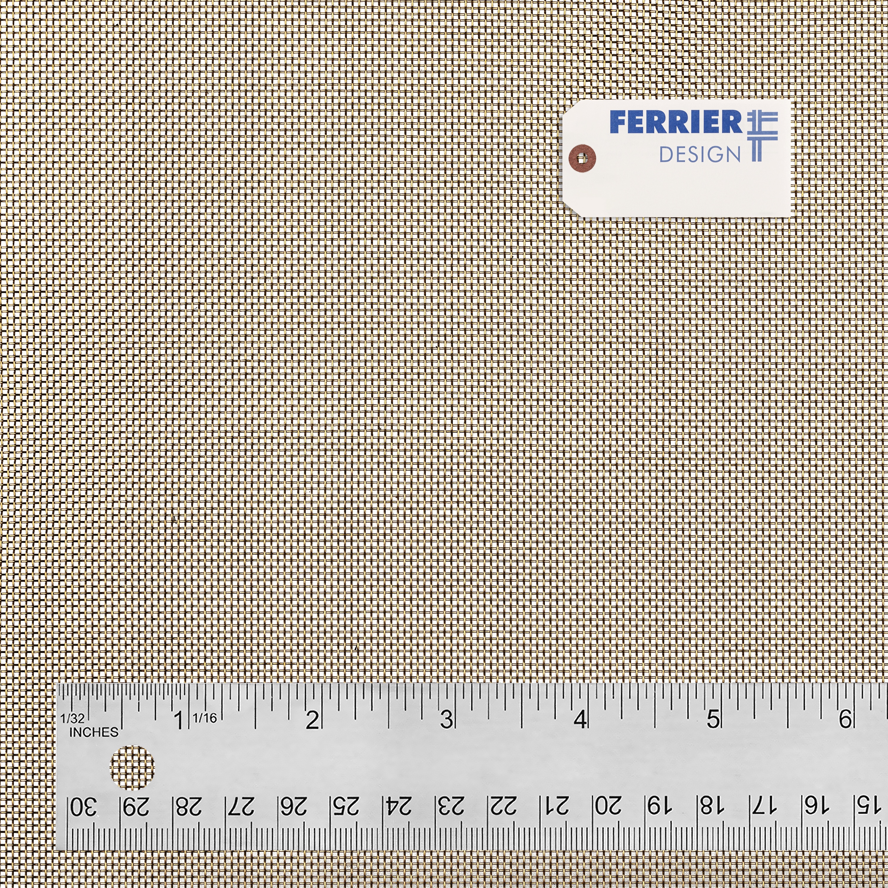 Ferrier bronze 20 x 20 mesh x .016 weavemesh