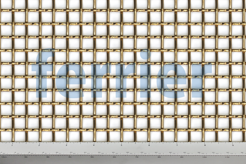 Ferrier bronze 2 x 2 mesh x .104 weavemesh