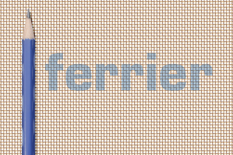 Ferrier copper 16 x 16 mesh x .018 weavemesh