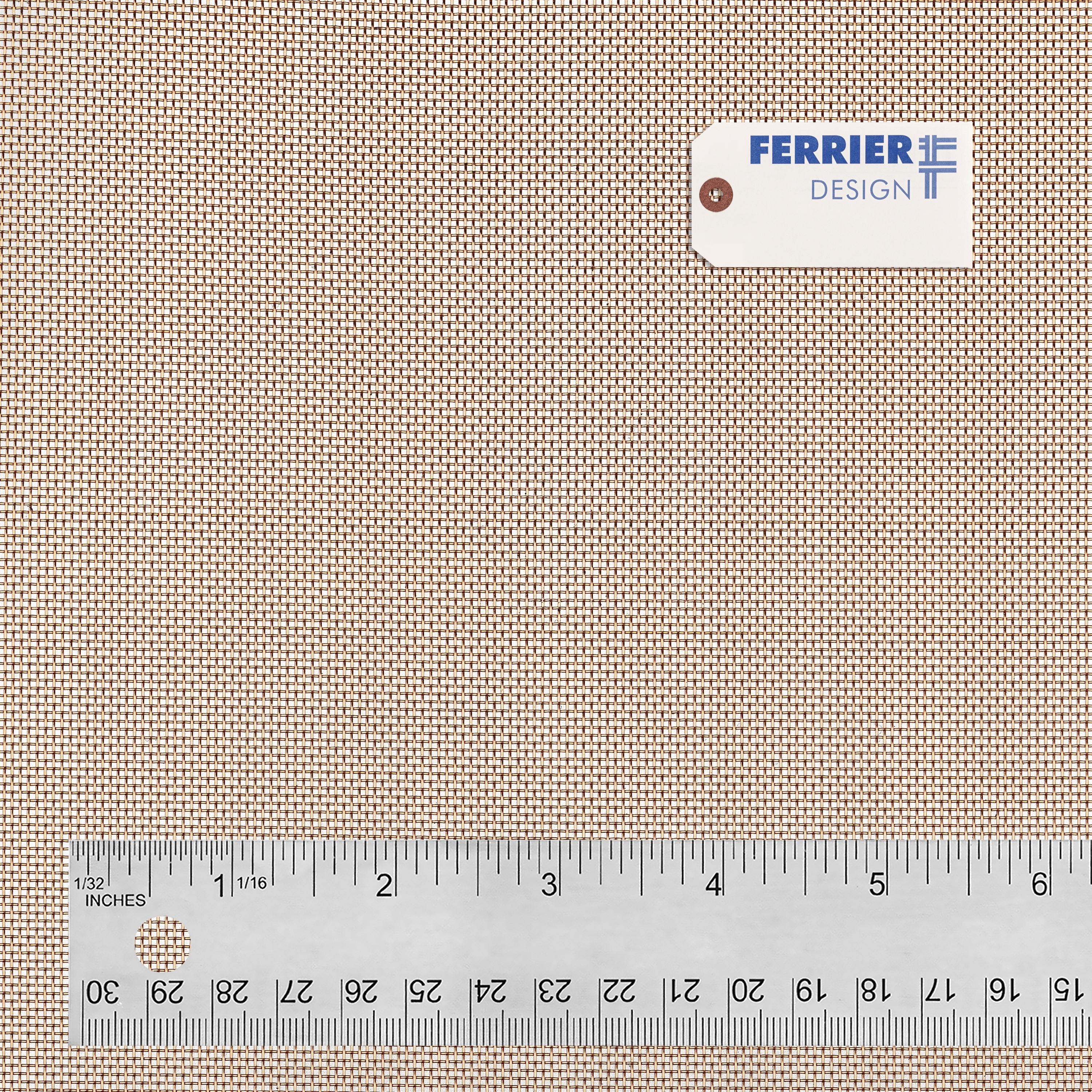 Ferrier copper 20 x 20 mesh x .016 weavemesh